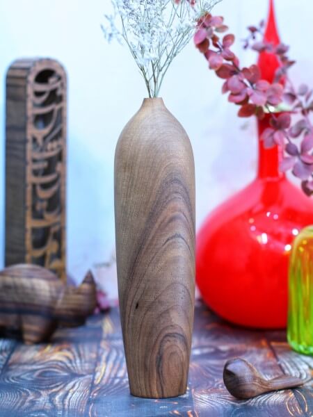 خرید گلدان چوبی اشکان | دکوکاف