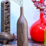 خرید گلدان چوبی انوش | دکوکاف