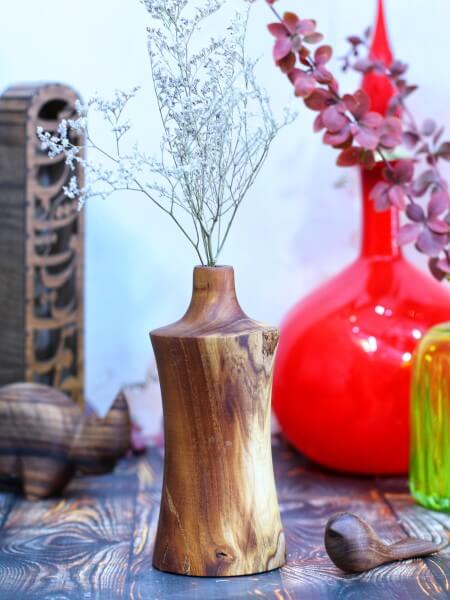 خرید گلدان چوبی اوژن | دکوکاف