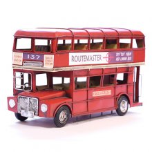 ماکت فلزی اتوبوس دوطبقه دستساز مدل لندن