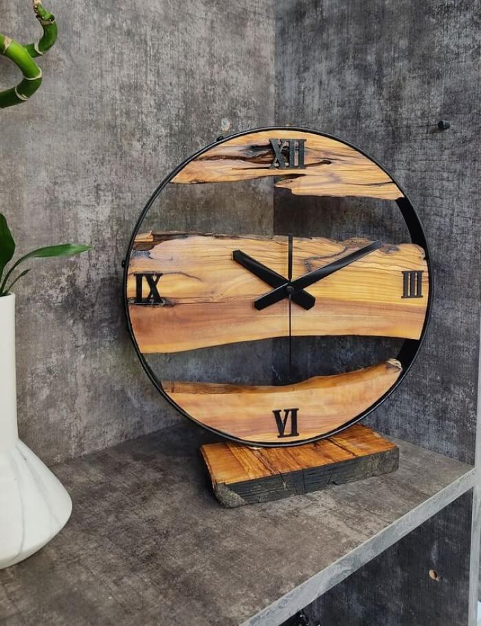ساعت دیواری چوبی بهتره یا ایستاده | دکوکاف