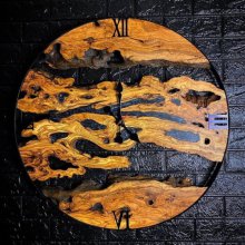 ساعت دیواری چوبی روستیک مدل رونیا