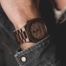 ساعت مچی چوبی مردانه مدل اوگانسون