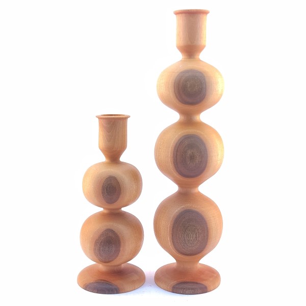 شمعدان چوبی مدل سینوس | دکوکاف