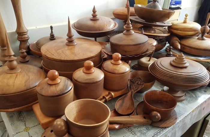 ظروف چوبی خراطی | دکوکاف