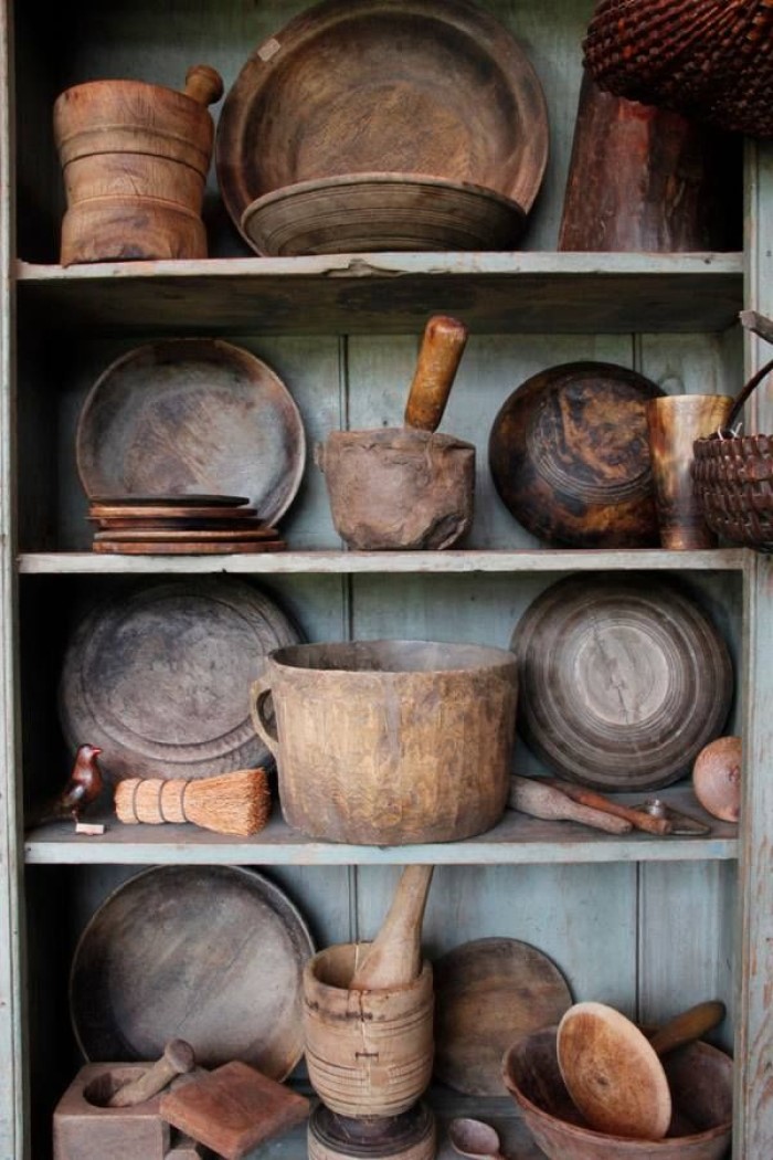ظروف چوبی قدیمی | دکوکاف