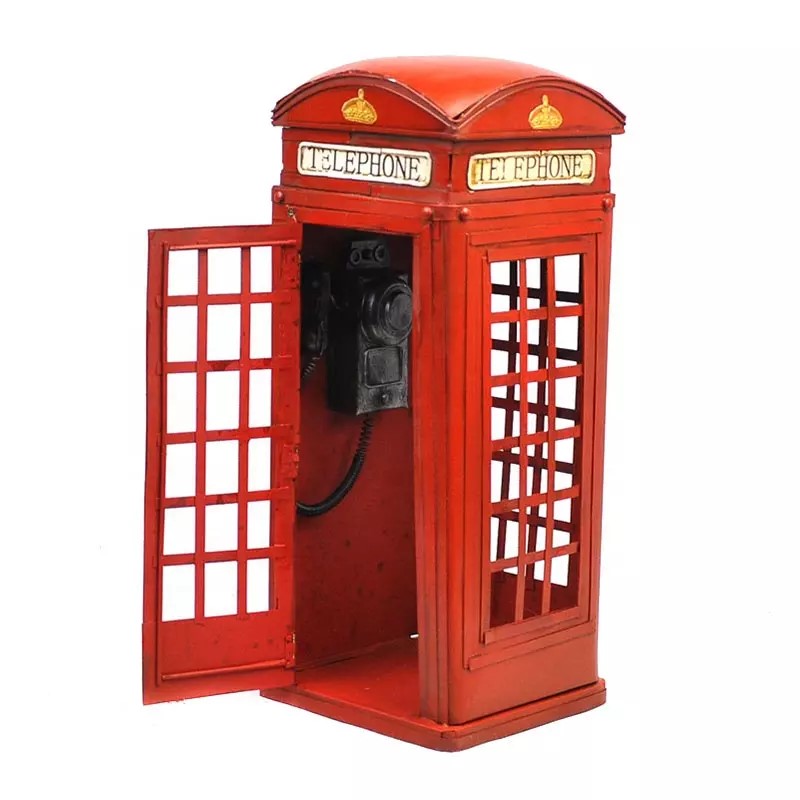 ماکت فلزی تلفن عمومی لندن | دکوکاف