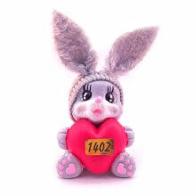 مجسمه خرگوش نشسته نماد سال 1402 (ارسال رنگ به صورت رندوم)