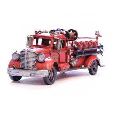 ماکت فلزی کامیون آتش نشانی دستساز مدل آمریکایی